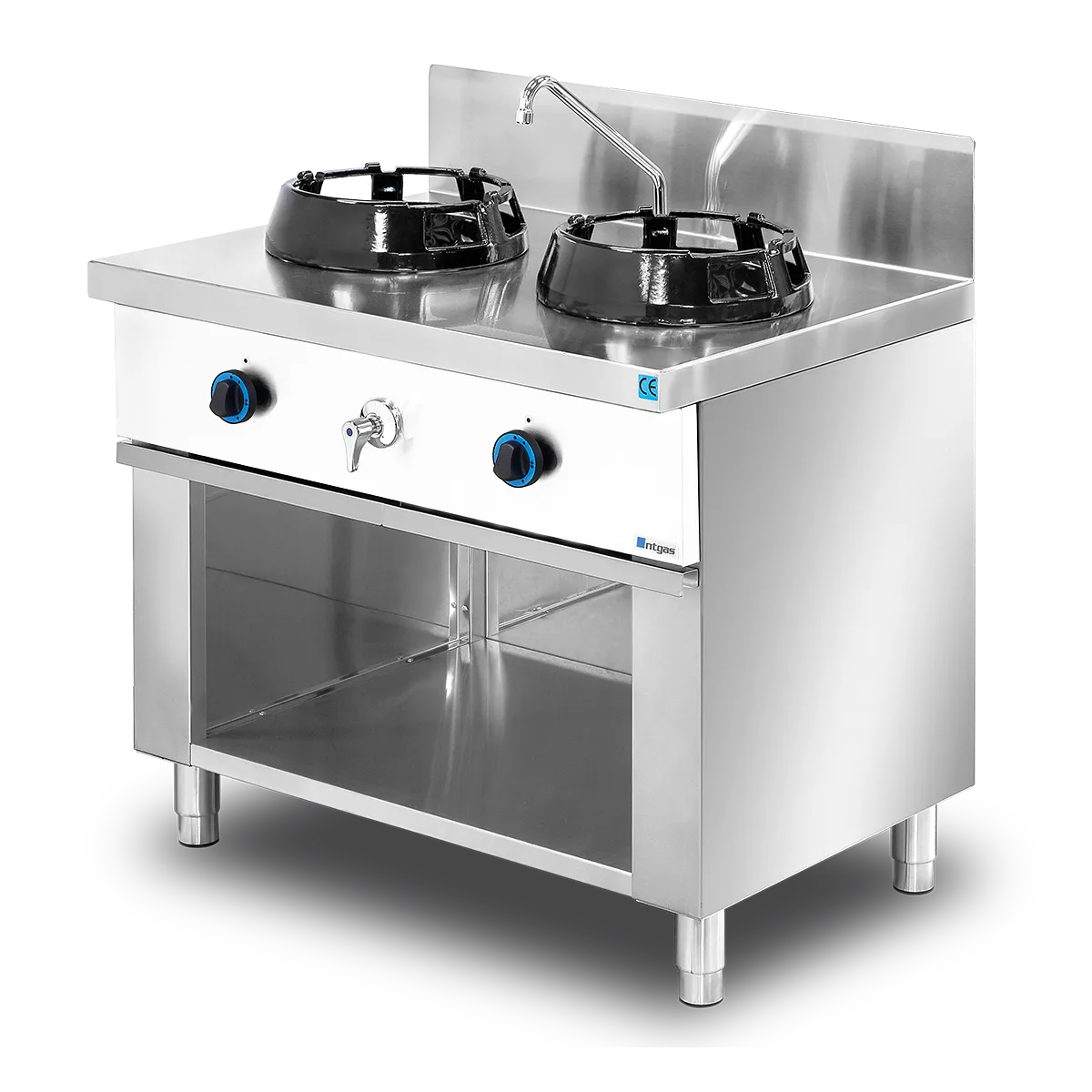 Cocina Fogón Wok NTGAS MOB/02-2C-WL | NTGAS MOB/02-2V-WL - Imagen 4