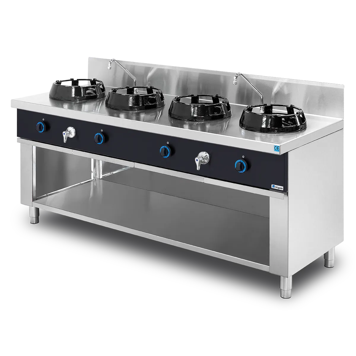 Cocina Fogón Wok NTGAS MOB/04-4C-WL | NTGAS MOB/04-4V-WL - Imagen 2