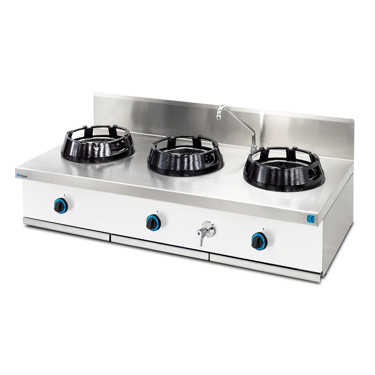 Cocina Wok Sobremesa NTGAS PAV/03-3C-WL | NTGAS PAV/03-3V-WL - Imagen 4