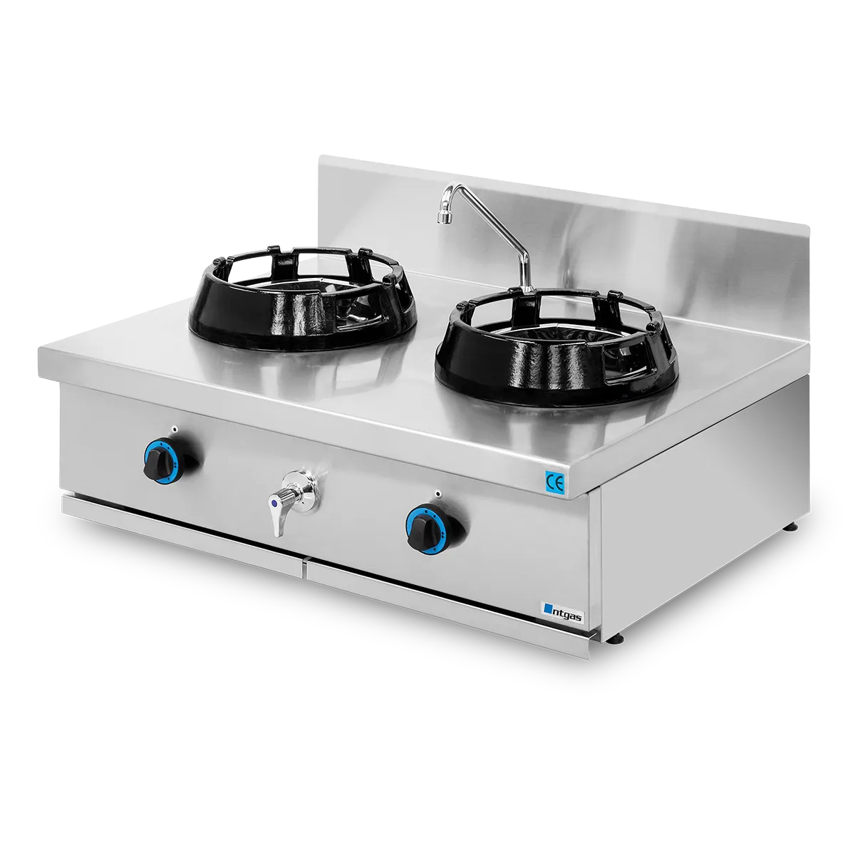 Cocina Wok Sobremesa NTGAS PAV/02-2C-WL | NTGAS PAV/02-2V-WL