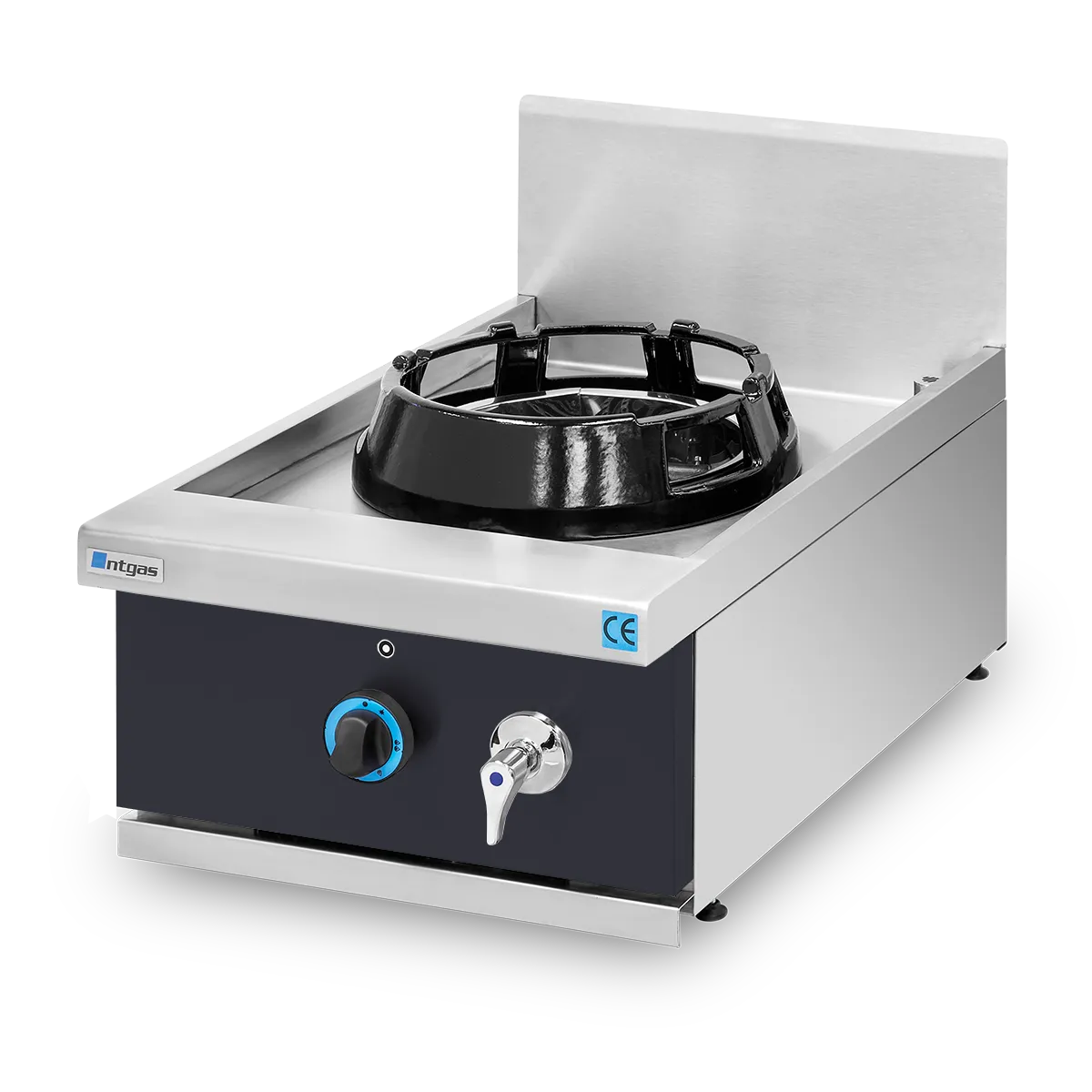 Cocina Wok Sobremesa Encimera con Agua NTGAS PAV/01-1C-WA | NTGAS PAV/01-1V-WA - Imagen 2