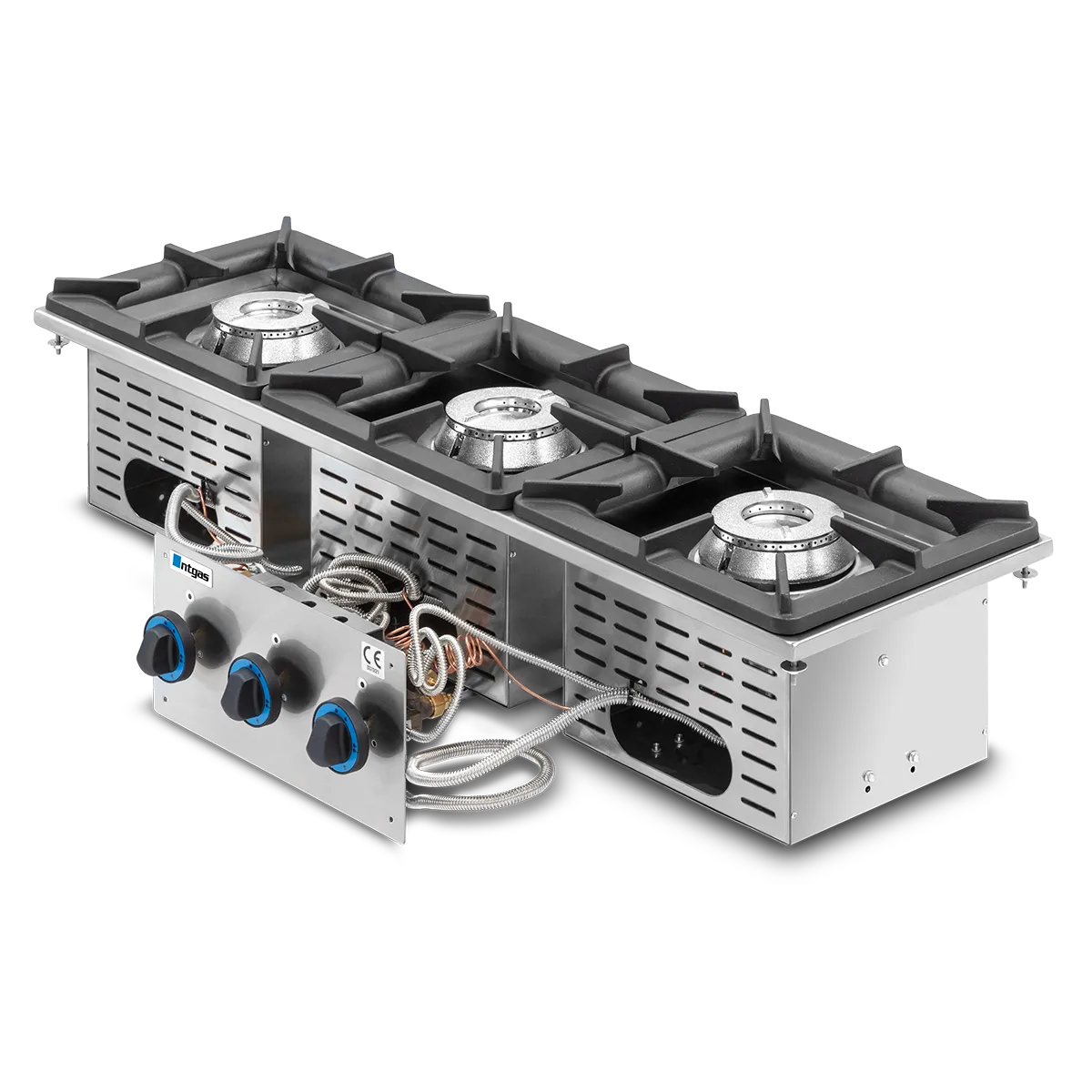 Módulo cocina gas encastrable NTGAS ME/03-3S-L | NTGAS ME/03-3N-L
