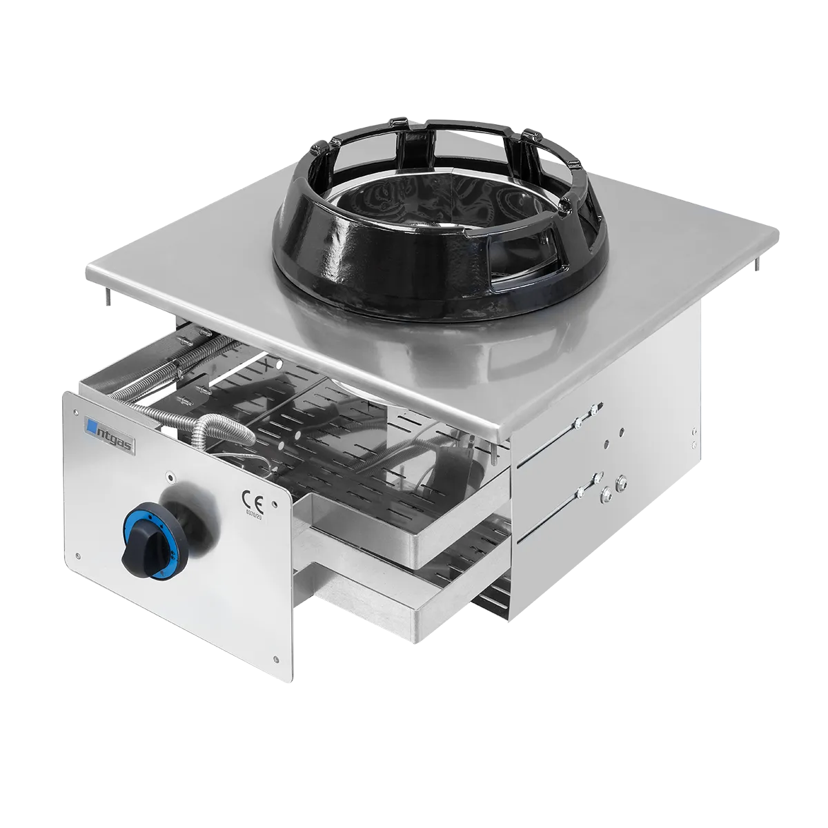 Quemador Wok a Gas Encastrable NTGAS ME/01-1V-WL